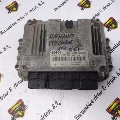 Centralita del motor Renault Scenic Megane 0281011776 8200310863 8200386508