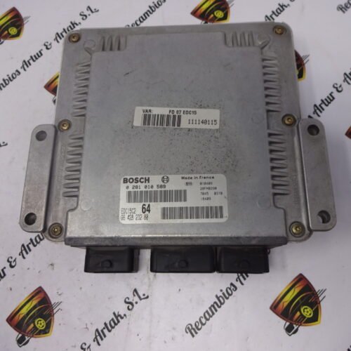 Centralita del motor Peugeot Citroen 0281010589 9642823280 EDC15C2