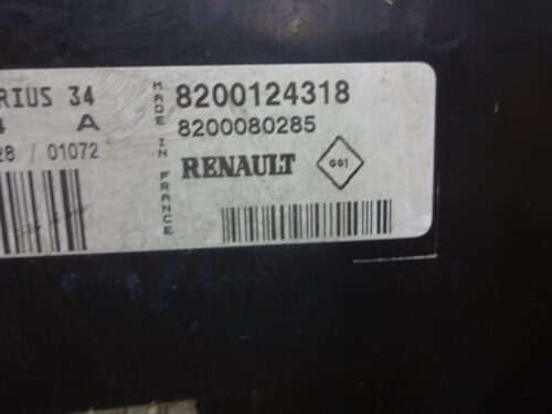 Centralita del motor Renault S118301104A 8200124318 8200080285