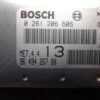 Centralita del motor Citroen 9649426780 ME7.4.4 13 0261206606 BOSCH 0 261 206 60