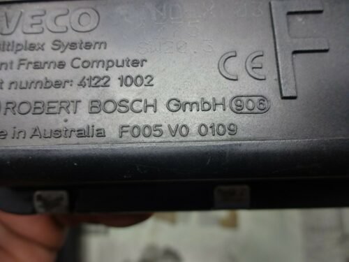 Centralita Central eléctrica Iveco 41221002 4122 1002 F005V00109 F005 V0 0109