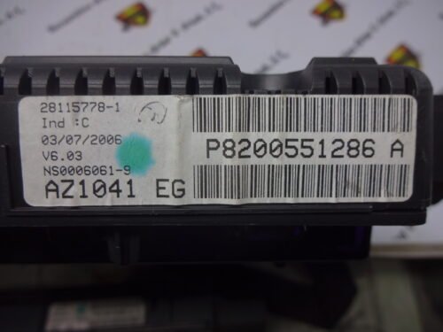 Cuadro de instrumentos  RENAULT ESPACE  P8200551286A P8200551286