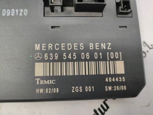Controlador Confort Mercedes Vito W639 6395450601 A6395450401 ZGS 001 TEMIC