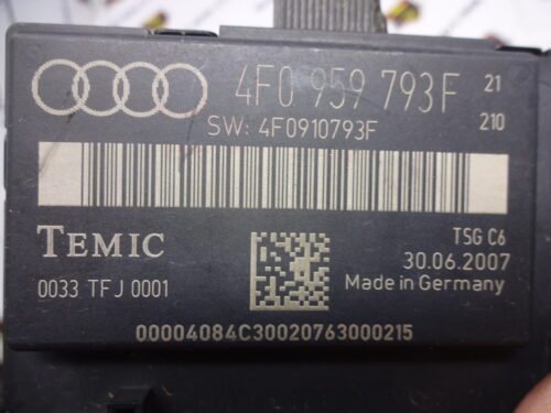 Unidad de control puerta  Audi a6 4f 4F0959793F 4F0910793F
