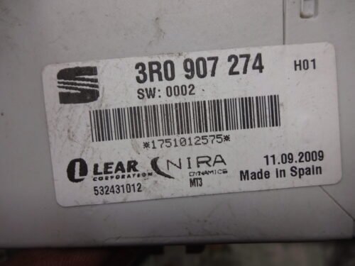 Unidad de control de la presión del neumático Seat Exeo 3R0907274