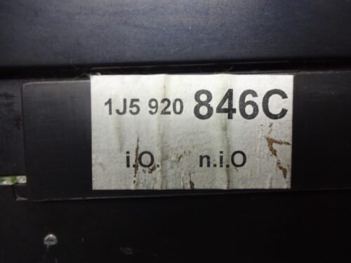 Cuadro de instrumentos / Kombiinstrument Tacho / Instrument Cluster Speedometer / VW Golf 4 1J0920846C