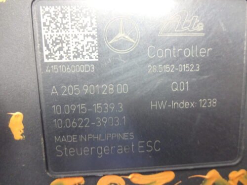 ABS Mercedes C W205  A2054313612 10022005224 A2059012800 10091519393 10062239031