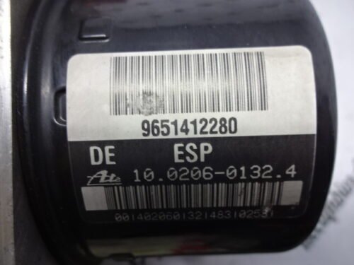 Unidad hidráulica del ABS PEUGEOT CITROEN 9651412280 10020601324 10096011383