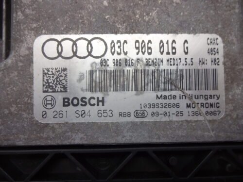 Centralita del motor Audi A3 1.4 TFSi 0261S04653 03C906016G 03C906016P