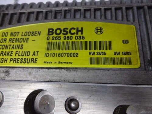 ABS Mercedes Benz E-KLASSE W211 A0054319612 0265250110 A0054319612 Q2 0265960036