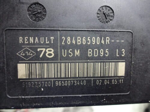 BSM Caja de fusibles Renault Megane 284b65904R USM BD95L3