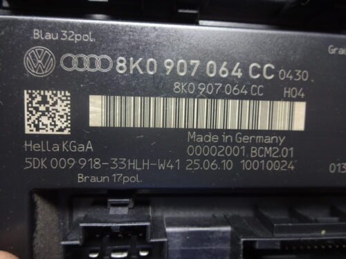 Controlador Confort AUDI A4 8K0907064CC 8KO907064CC 5DK009918-33