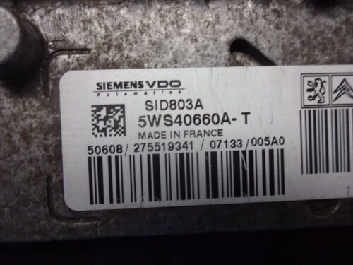 Centralita del motor PEUGEOT CITROEN 5WS40660AT 5WS40660A-T 9661642180 9664807580
