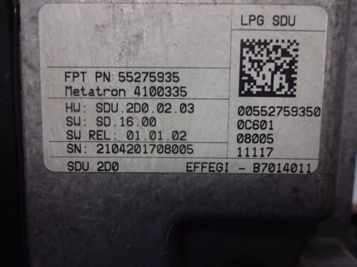 Centralita del motor  Fiat Tipo 55275935 00552759350