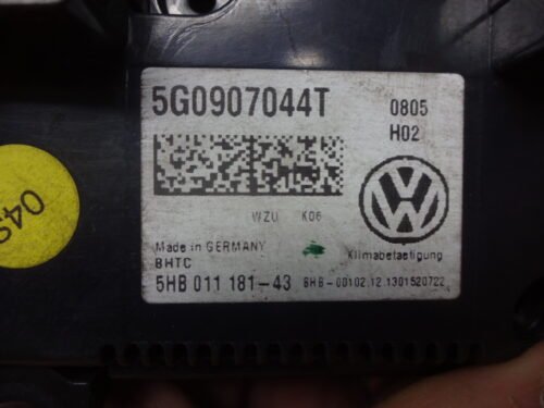 A/C System Clima panel de control  GOLF VII PASSAT TOURAN  5G0907044T 5HB011181-43