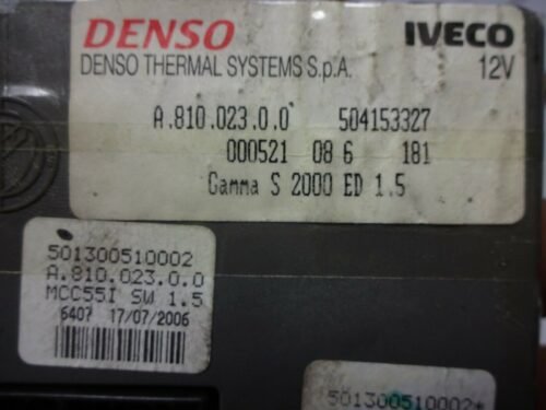 Control aire acondicionado Iveco 501300510002 570640600 B837 504153327 A81002300