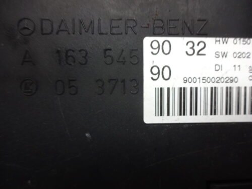 Control de la unidad  MERCEDES ML  A1635459032 05371390