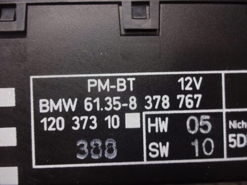 Unidad de control BMW 61358378767 61.35-8378767