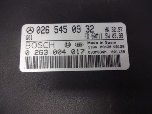 Unidad de control  Mercedes Benz 0265450932 0263004017
