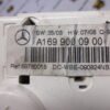A/C System Clima panel de control Mercedes Benz A1699000900 A169 900 09 00
