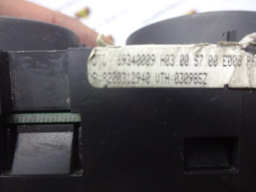 Clima panel de control  Renault Megane 8200312940 69340009