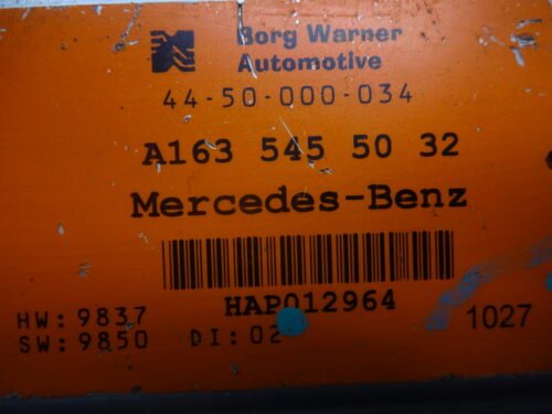 Transmisión controlador  Mercedes-Benz ML W163 A1635455032 4450000034