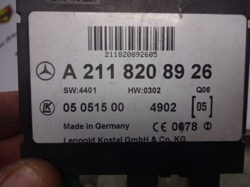 Unidad de control  Mercedes A2118208926 05051500