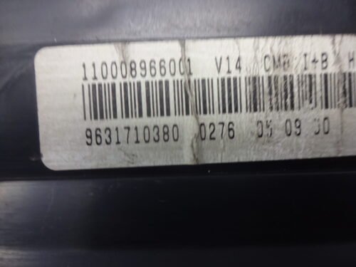 Cuadro de instrumentos  Citroen Xsara Picasso 9631710380