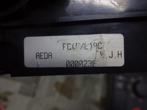 A/C System  Clima panel de control hyundai matrix 0000236