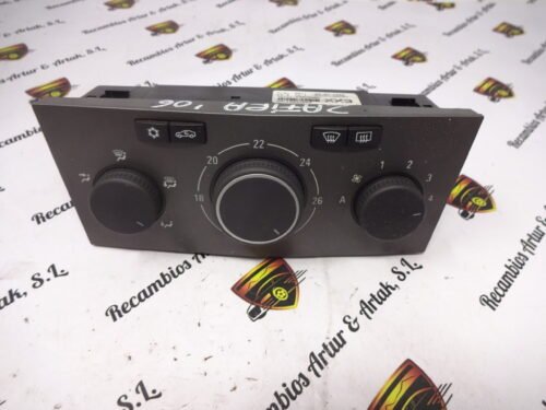 A/C System  Clima panel de control  OPEL Zafira 13231049 13231049XX3