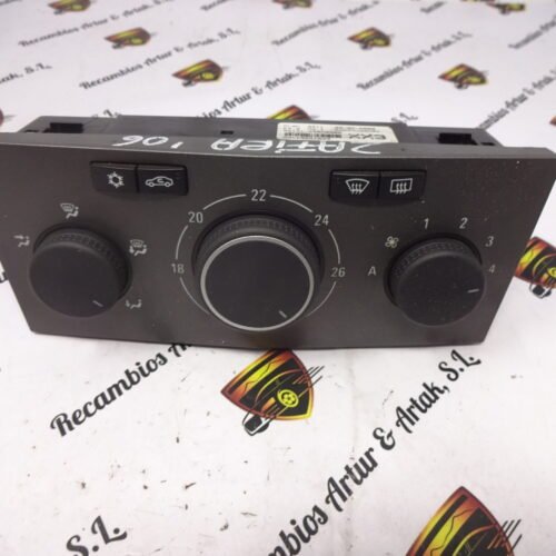 A/C System  Clima panel de control  OPEL Zafira 13231049 13231049XX3