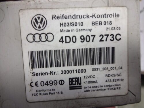 Unidad de control Audi a6 4b 4D0907273C 4DO907273C