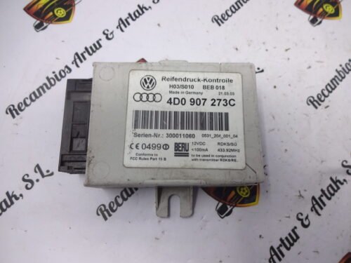 Unidad de control Audi a6 4b 4D0907273C 4DO907273C