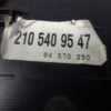 Cuadro de instrumentos  Mercedes Clase E W210  2105409547