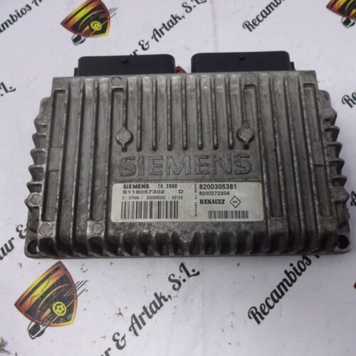 Centralita del motor Renault S118057302D 8200305381 8200272204
