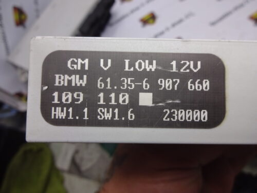 61356907660 61.35-6907660 Unidad de control BMW 61356907660 61.35-6907660