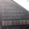 2105450008 Q7 210 545 00 08 Q7 33000201 Unidad de control EZS contacto llave Mercedes-Benz W202 2105450008 Q7 210 545 00 08 Q7 33000201
