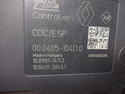 ABS Renault Megane 476608247R--LV 95CT2AAY2 10021203404 000405104D0 10096114113