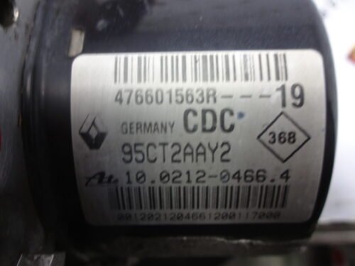 ABS Renault 476602374R-A 476602374RA 91CT2AAY3 10021206414 28561240003 10096114653 10061934311
