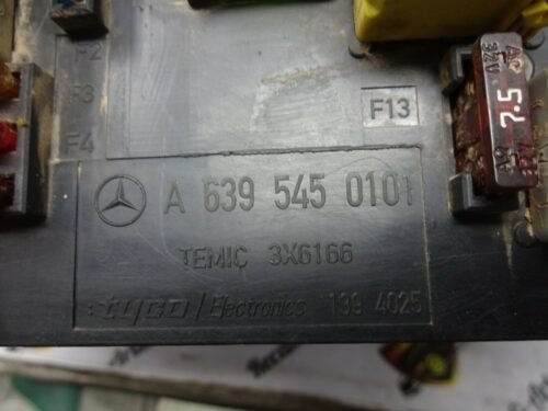 Controlador Confort Mercedes Vito W639 6395450201 A6395450101 ZGS 003 TEMIC