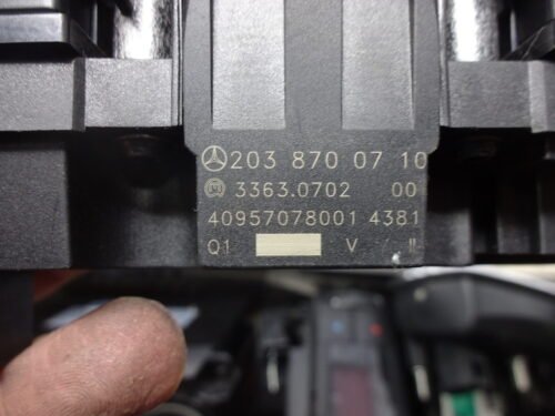 Interruptor de emergencia  Mercedes-benz c w203 2038700710 33630702 203 870 07 10
