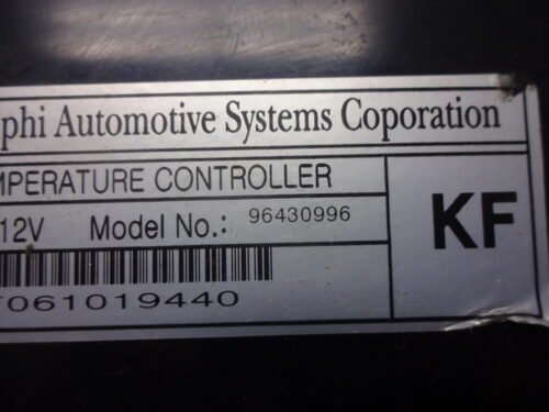 A/C System Clima panel de control Chevrolet Nubira Wagon 96430996