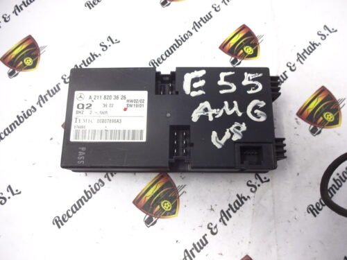 Unidad de control calefacción de asiento Mercedes  A2118203626 00007896A3 Q2