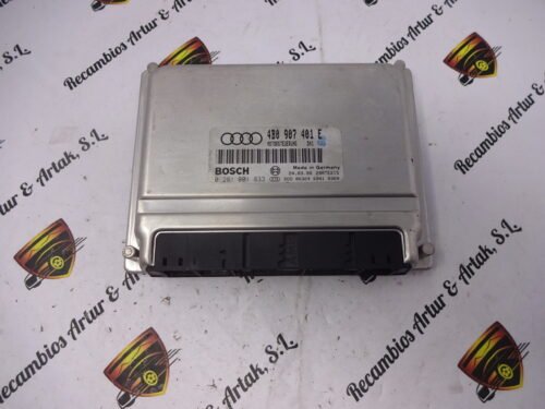Centralita del motor Audi 4B0907401E 0281001833 4BO907401E
