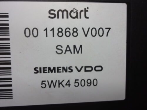 Caja de fusibles Smart Fortwo 0011868V007 SAM 5WK45090