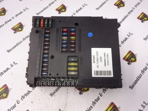 Caja de fusibles Smart Fortwo 0011868V007 SAM 5WK45090