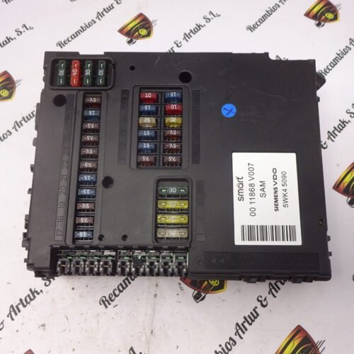 Caja de fusibles Smart Fortwo 0011868V007 SAM 5WK45090