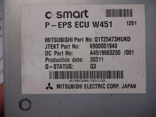 Unidad de control  SMART P-EPS A4519003200 6900001940 W451