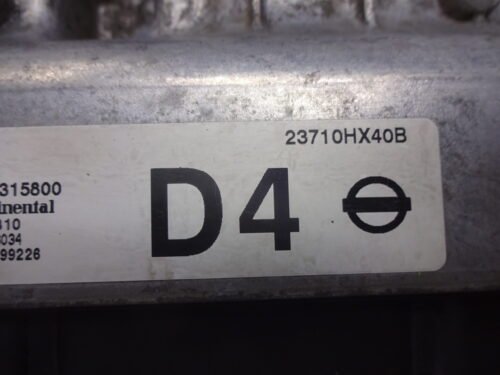 Centralita del motor  Nissan Qashqai 23710HX40B D4 SID310 A2C98315800