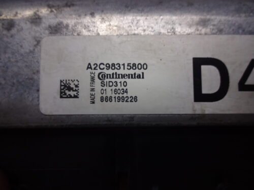 Centralita del motor  Nissan Qashqai 23710HX40B D4 SID310 A2C98315800